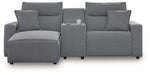 Modmax Power Reclining Sectional with Chaise - All Brands Furniture (NJ)