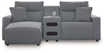 Modmax Power Reclining Sectional with Chaise - All Brands Furniture (NJ)