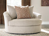 Steelwater Retreat Oversized Swivel Accent Chair - All Brands Furniture (NJ)