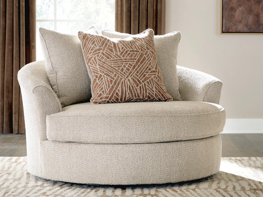 Steelwater Retreat Oversized Swivel Accent Chair - All Brands Furniture (NJ)