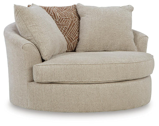 Steelwater Retreat Oversized Swivel Accent Chair - All Brands Furniture (NJ)