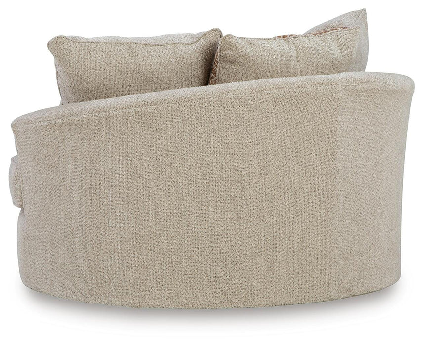 Steelwater Retreat Oversized Swivel Accent Chair - All Brands Furniture (NJ)