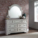 Magnolia Manor King California Panel Bed, Dresser & Mirror, Chest image