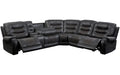 Parker Living Outlaw - Stallion 6 Piece Modular Power Reclining Sectional with Drop Down Table