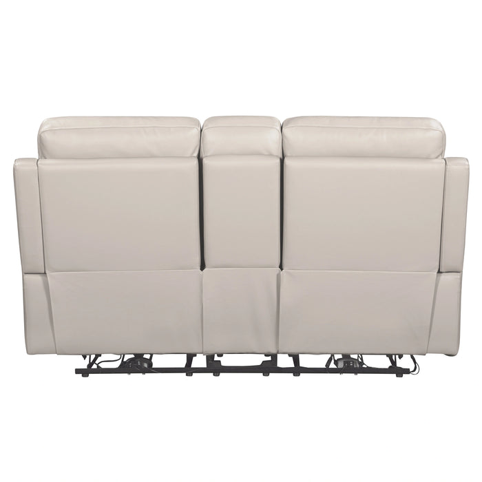 Parker Living Easton - Steamboat Brown Zero Gravity Power Reclining Tilt Console Loveseat P3
