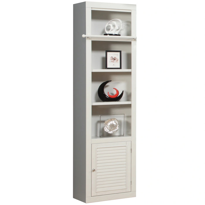 Parker House Boca 9 Piece Entertainment Wall with Corner Bookcases