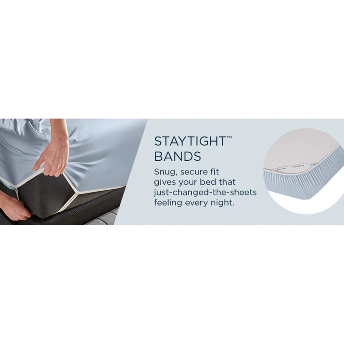 Tempur-Pedic Breeze Pillowcase Set - Sandstone