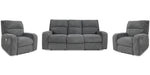 Parker Living Polaris Power Reclining Sofa and Two Recliners