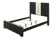 Crown Mark Furniture Rangley King Panel Bed in Black B6835-K - All Brands Furniture (NJ)
