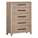 Parker House Breckenridge - Bedroom King Bed 2 Nightstands Dresser with Mirror and Chest
