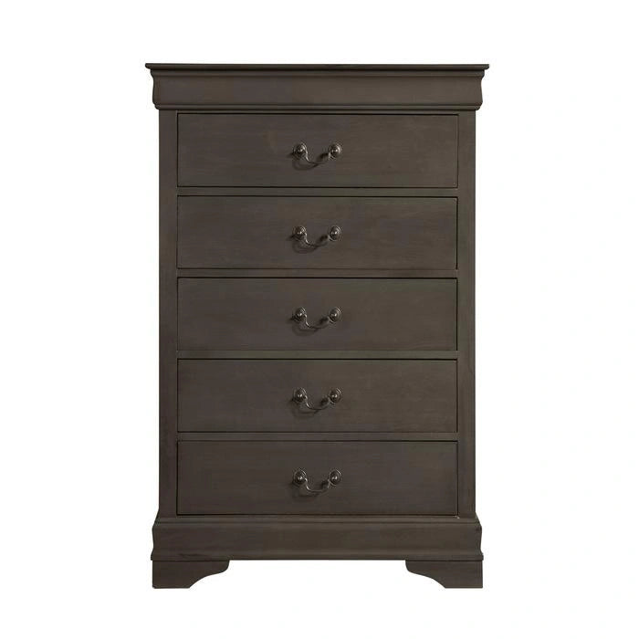 Mayville 5 Drawer Chest in Gray 2147SG-9