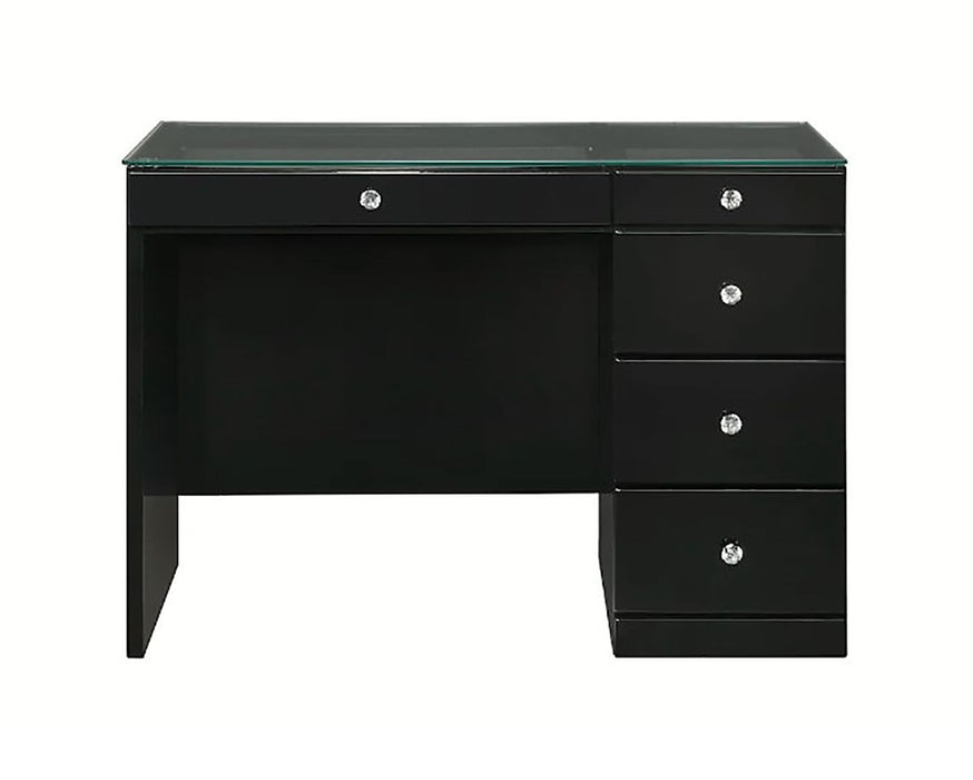 Crown Mark Furniture Avery Vanity in Black B4850BK - All Brands Furniture (NJ)