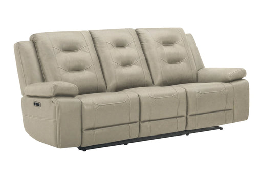 Parker Living Caldwell - Tahoe Fog Power Reclining Sofa and Loveseat