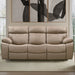 Parker Living Theon - Stokes Toffee Manual Reclining Sofa Loveseat and Recliner