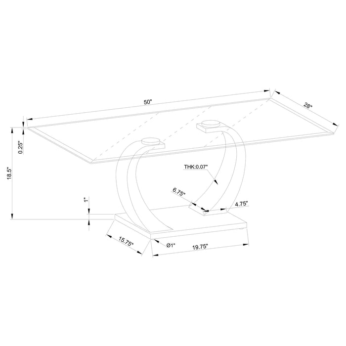 Pruitt Coffee Table Sets - All Brands Furniture (NJ)