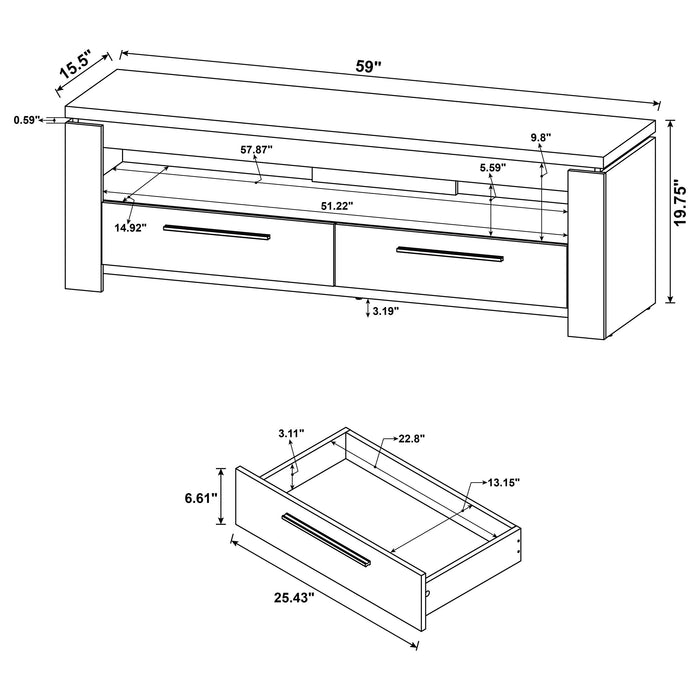 Elkton TV Stand - All Brands Furniture (NJ)
