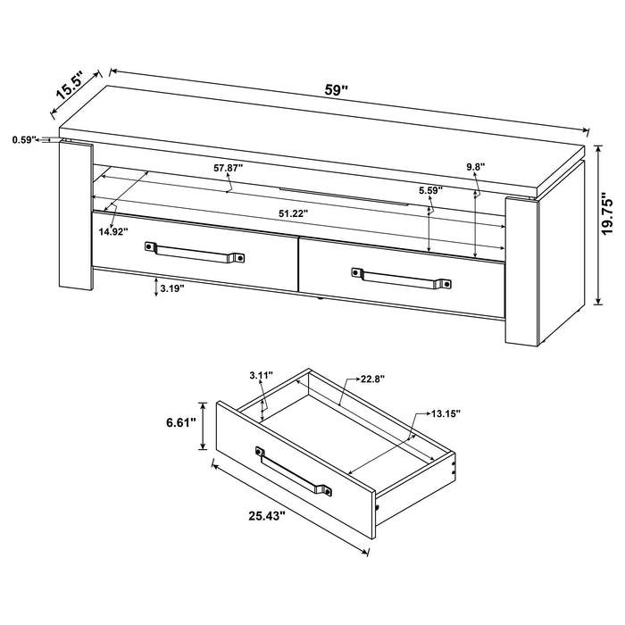 Elkton TV Stand - All Brands Furniture (NJ)