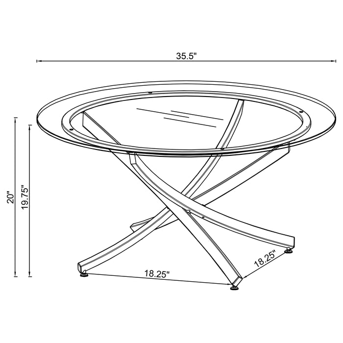 Brooke Coffee Table - All Brands Furniture (NJ)