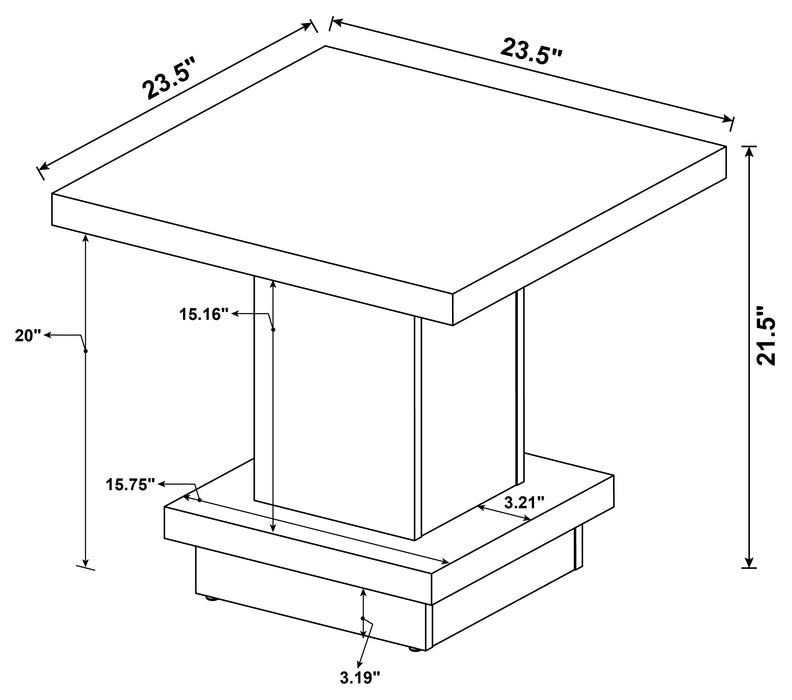 Reston End Table