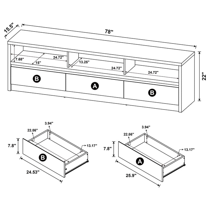 Rutland TV Stands - All Brands Furniture (NJ)