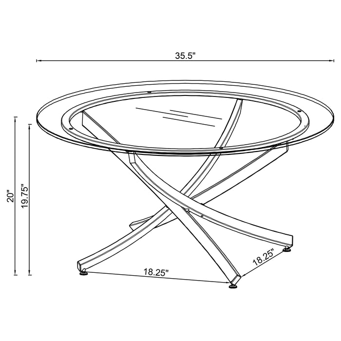 Brooke Coffee Table - All Brands Furniture (NJ)