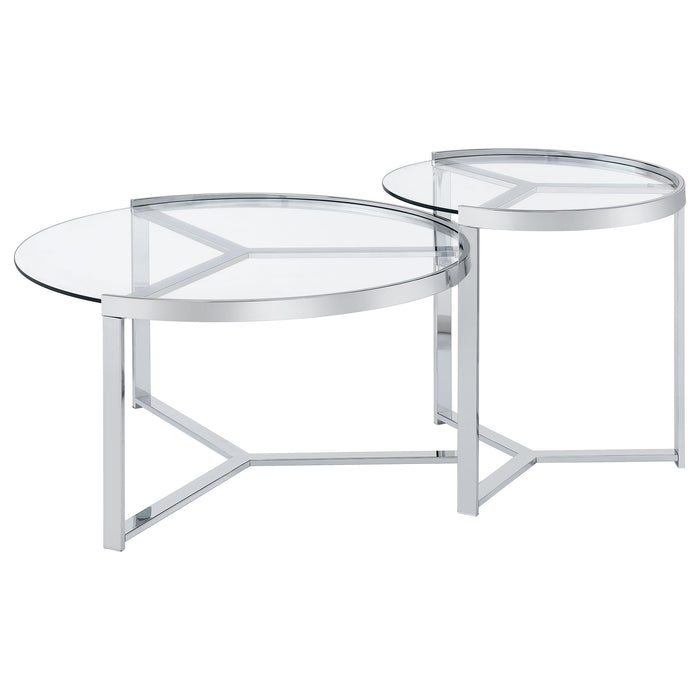 Delia Nesting Coffee Table - All Brands Furniture (NJ)
