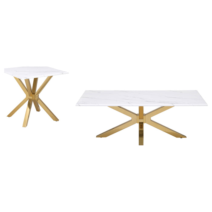 Visalia Coffee Table Sets - All Brands Furniture (NJ)