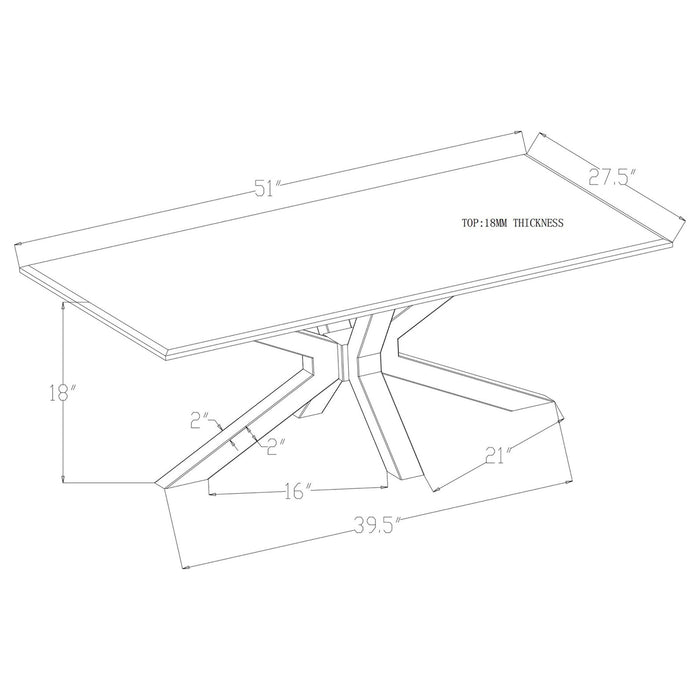 Visalia Coffee Table Sets - All Brands Furniture (NJ)