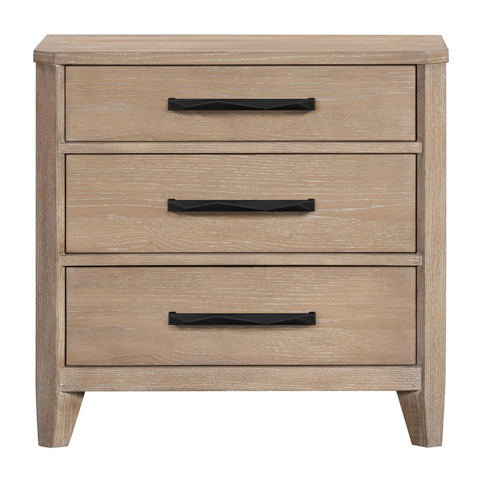 Parker House Breckenridge - Bedroom Queen Bed 2 Nightstands Dresser with Mirror and Chest
