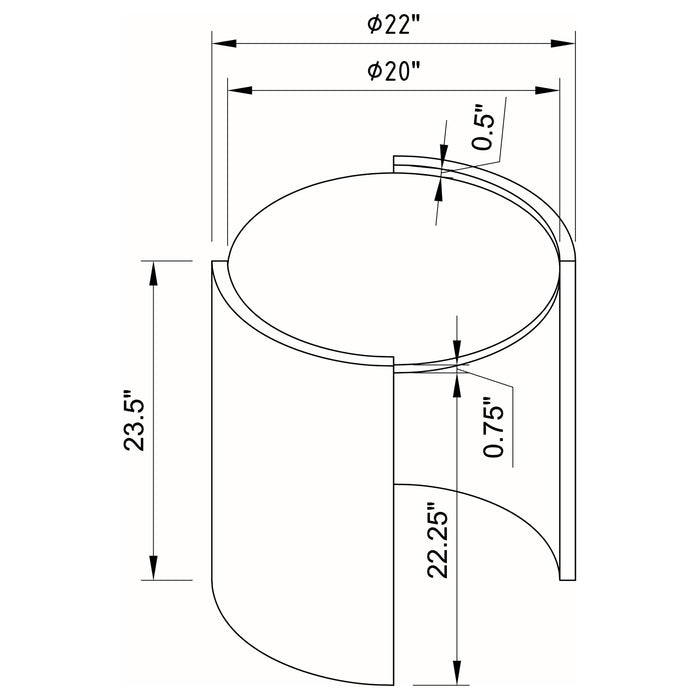 Gladstone End & Side Tables - All Brands Furniture (NJ)