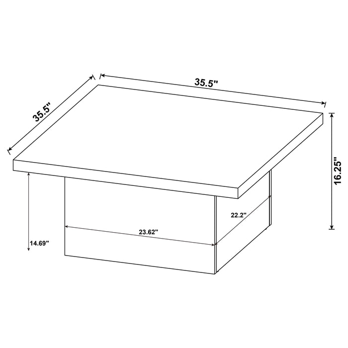 Devar Coffee Table - All Brands Furniture (NJ)