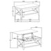Skyview Lift-Top Coffee Table Set - All Brands Furniture (NJ)