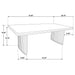 Adina Coffee Table - All Brands Furniture (NJ)