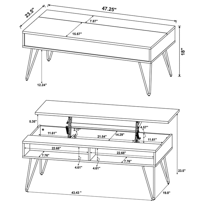 Fanning Coffee Table Sets - All Brands Furniture (NJ)