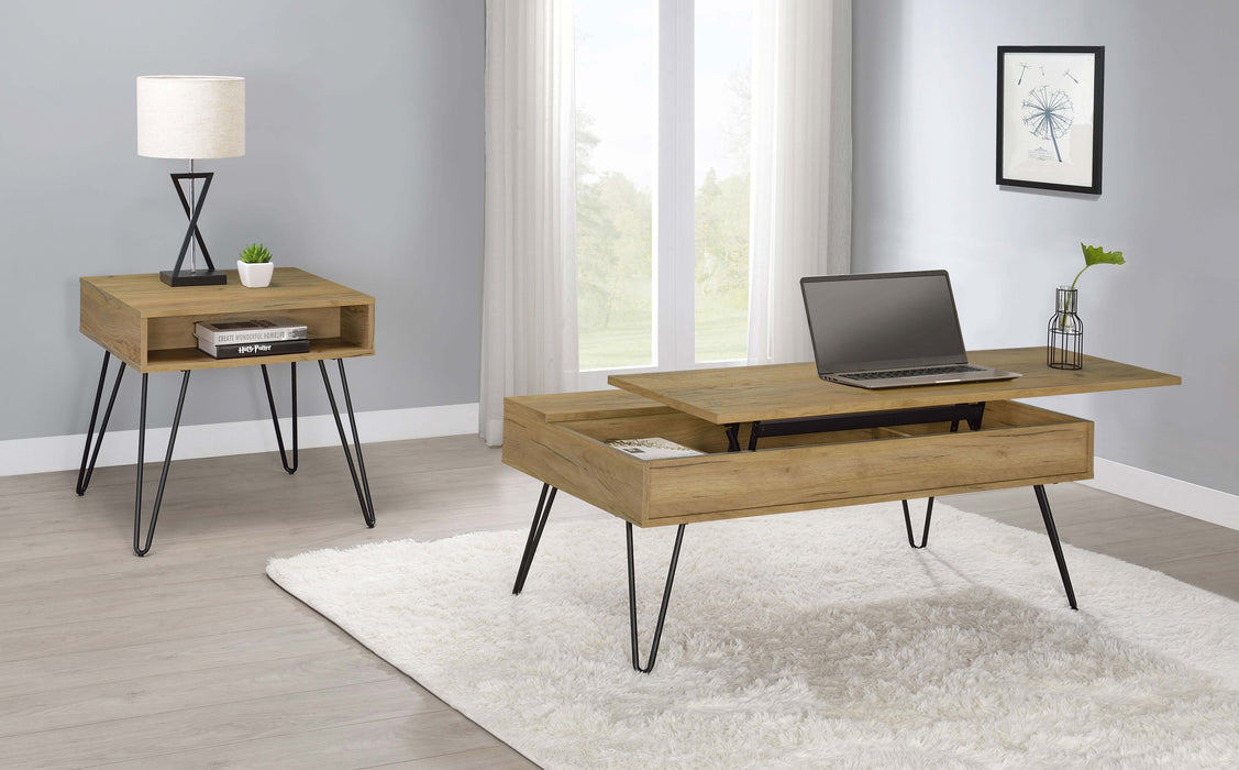Fanning Lift-Top Coffee Table - All Brands Furniture (NJ)