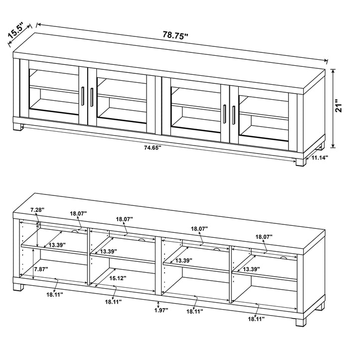 Sachin TV Stand - All Brands Furniture (NJ)