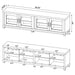 Sachin TV Stand - All Brands Furniture (NJ)