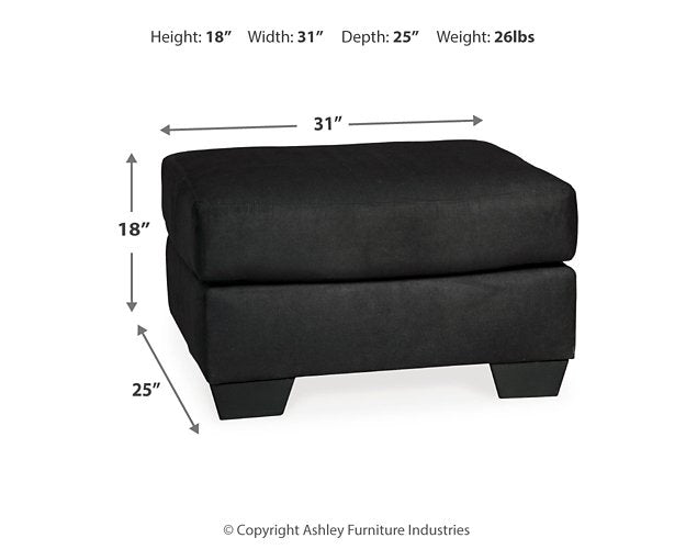 Darcy Ottoman - All Brands Furniture (NJ)