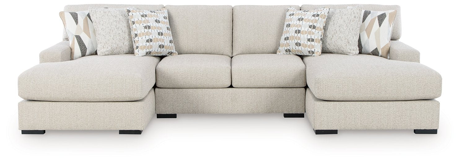 Laurelgrove Double Chaise Sectional - All Brands Furniture (NJ)
