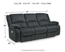 Draycoll Power Reclining Sofa - All Brands Furniture (NJ)