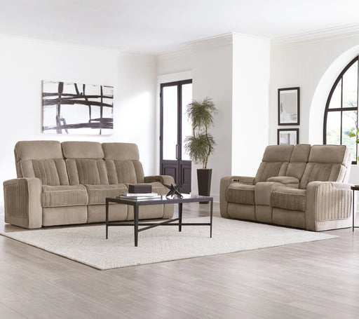 Parker Living Equinox Power Reclining Sofa and Loveseat