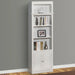 Parker House Boca 9 Piece Entertainment Wall with Corner Bookcases