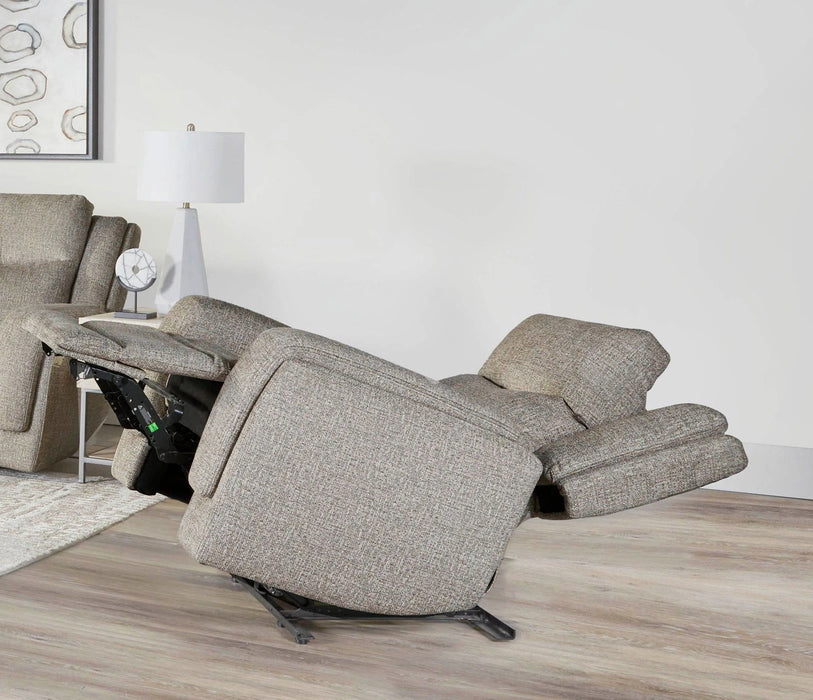 Parker Living Penfield - Frappe Power Reclining Sofa Loveseat and Recliner