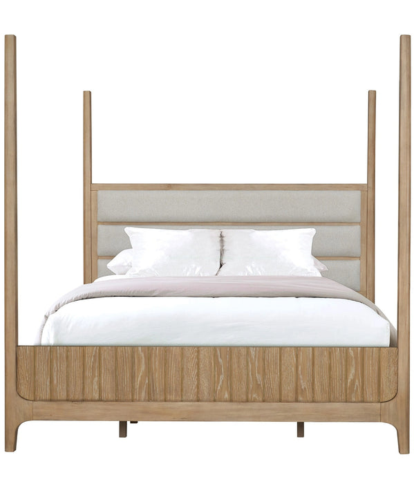 Parker House Escape - Bedroom Queen Poster Bed 2 Nightstands Dresser with Mirror and Chest