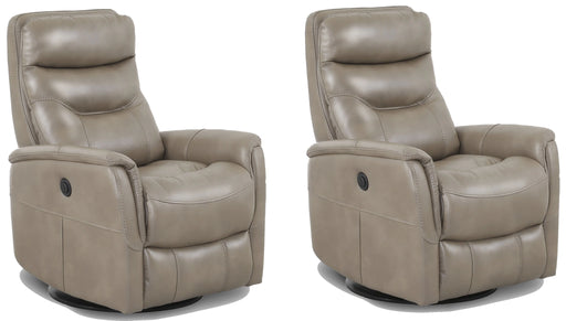 Parker Living Gemini Power Swivel Glider Recliner Two Pack