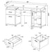 Tracy Computer Desk - All Brands Furniture (NJ)