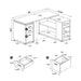 Yvette Computer Desk - All Brands Furniture (NJ)