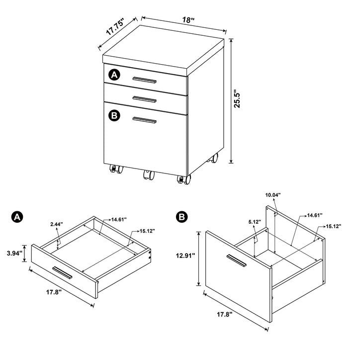 Skylar File Cabinet - All Brands Furniture (NJ)