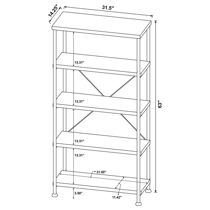 Analiese Bookshelf - All Brands Furniture (NJ)