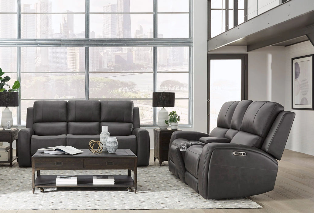 Parker Living Belmont Zero Gravity Power Reclining Tilt Console Loveseat P3